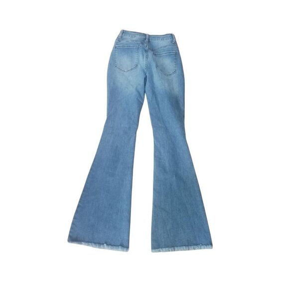 Song fit and flare 5 / 27 dark wash raw hem - Picture 2 of 3